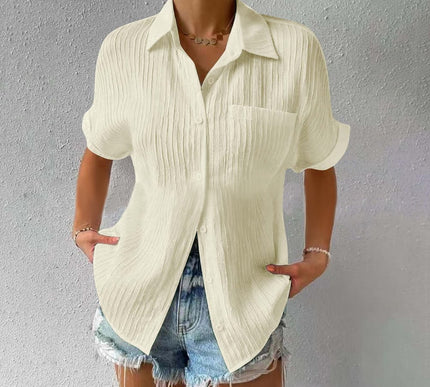 Brielle™ | Relaxed Textured Top - Novela New York