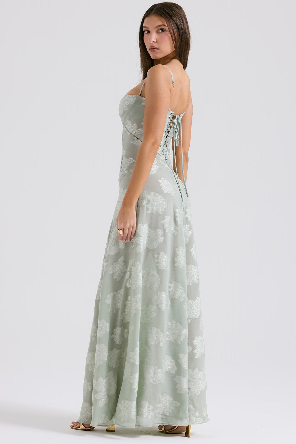 Inaya | Transparent Dress & Dark Elegance - Novela New York