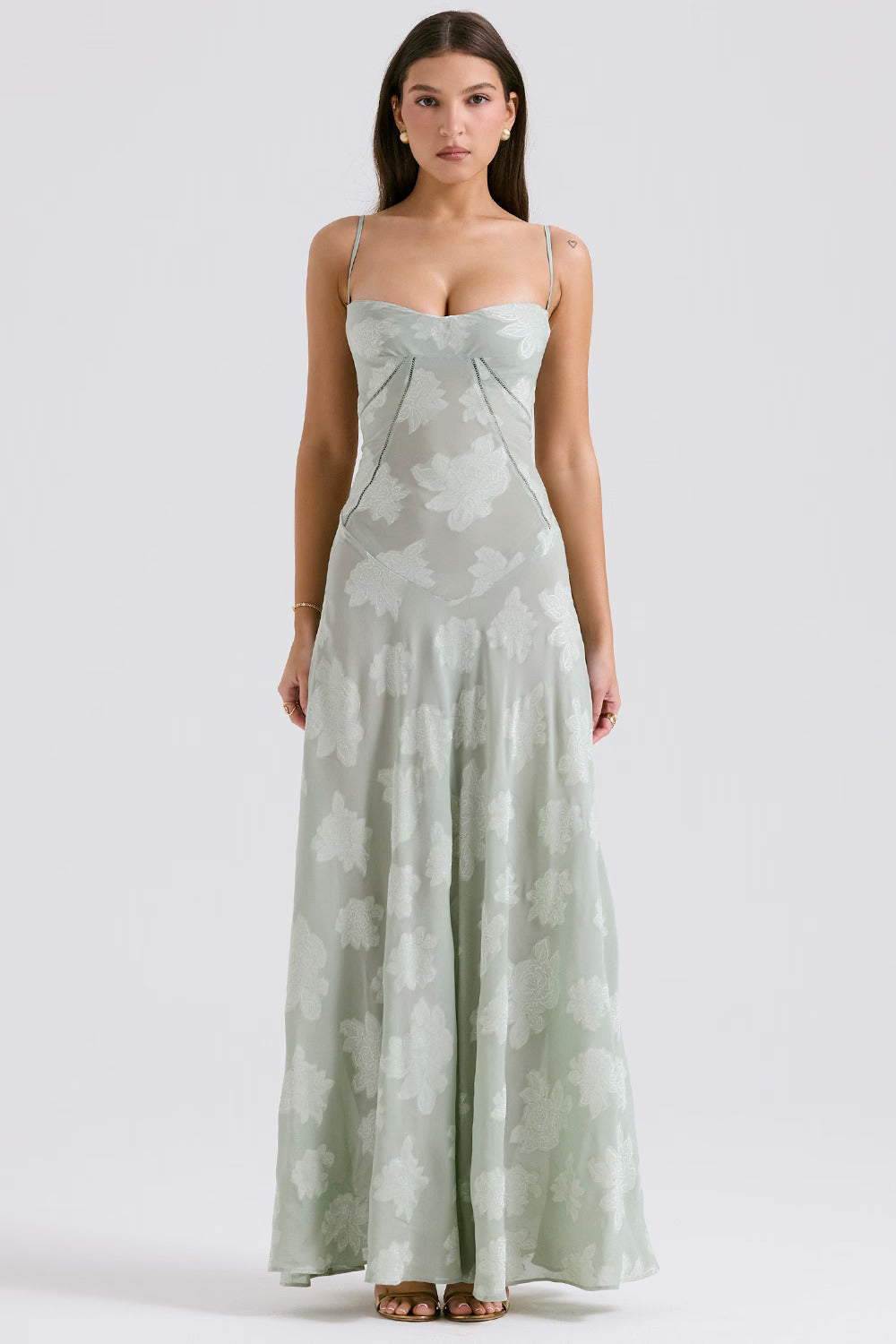 Inaya | Transparent Dress & Dark Elegance - Novela New York