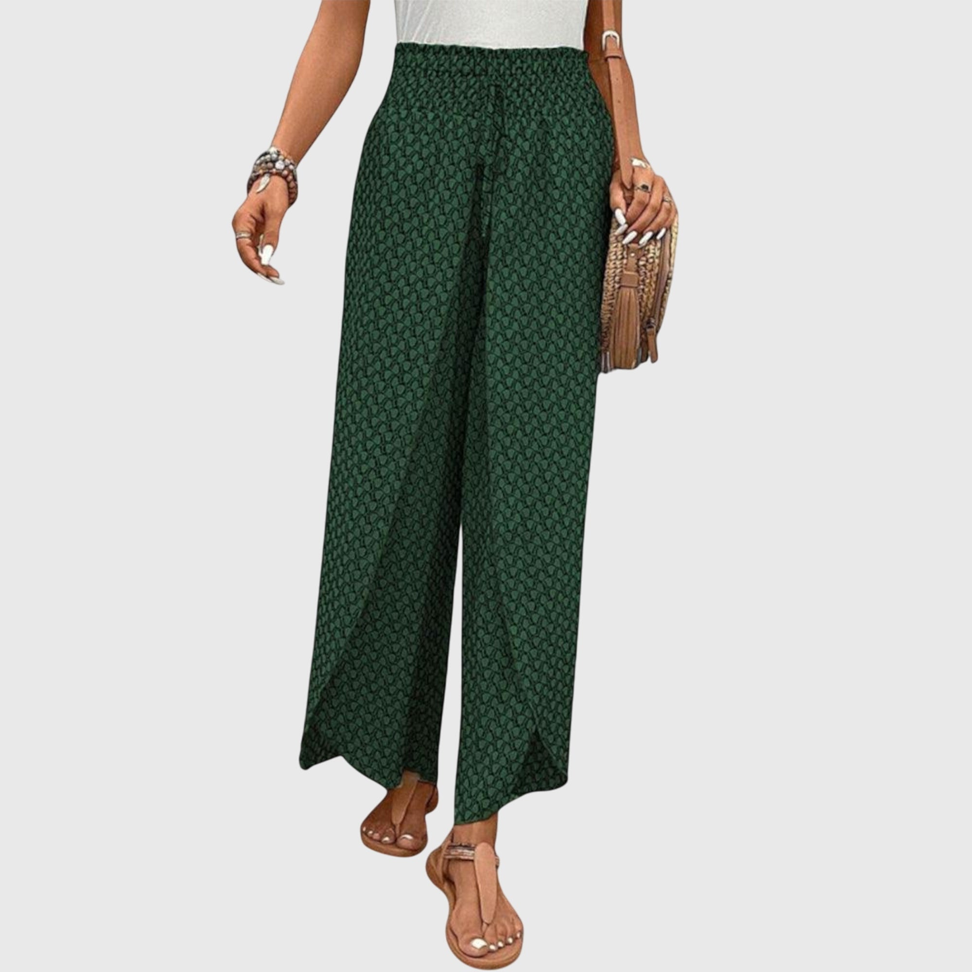 Chiara - Stylish Palazzo Pants - Novela New York