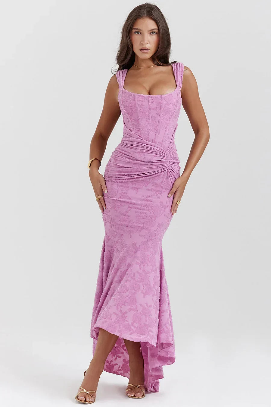Zoey | Elegant Waist Dress - Novela New York