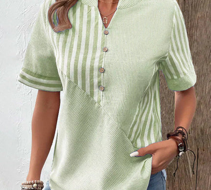 Sandra™ | Classic Striped Top - Novela New York