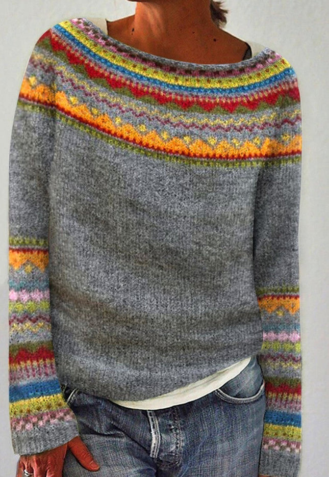 Emily | Cozy Retro Sweater - Novela New York