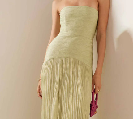 Malia | Draped Dress & Airy Elegance - Novela New York