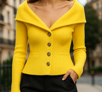 Aurora - Knitted Cardigan - Novela New York