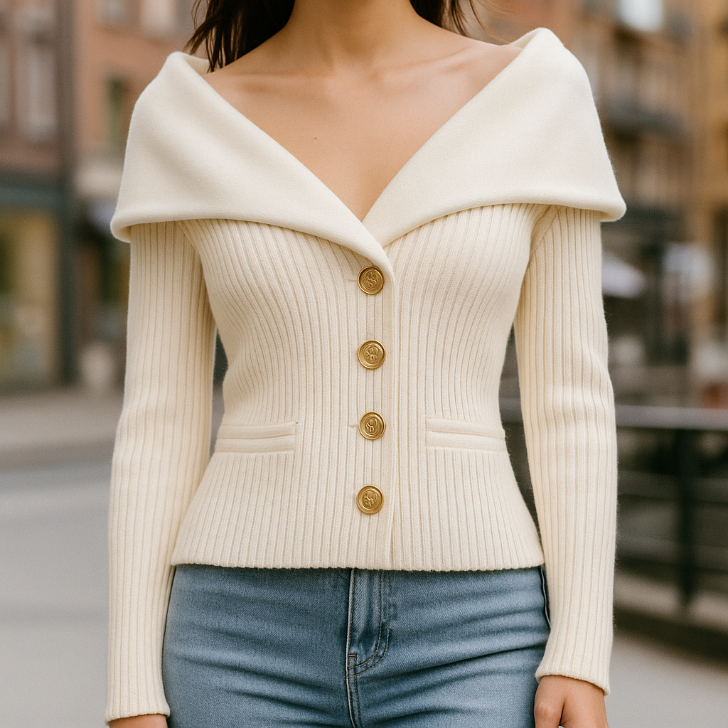 Aurora - Knitted Cardigan - Novela New York