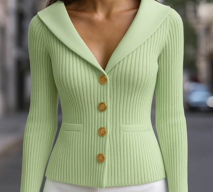 Aurora - Knitted Cardigan - Novela New York