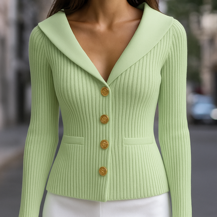 Aurora - Knitted Cardigan - Novela New York