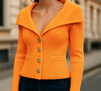 Aurora - Knitted Cardigan - Novela New York