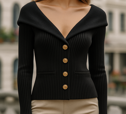 Aurora - Knitted Cardigan - Novela New York