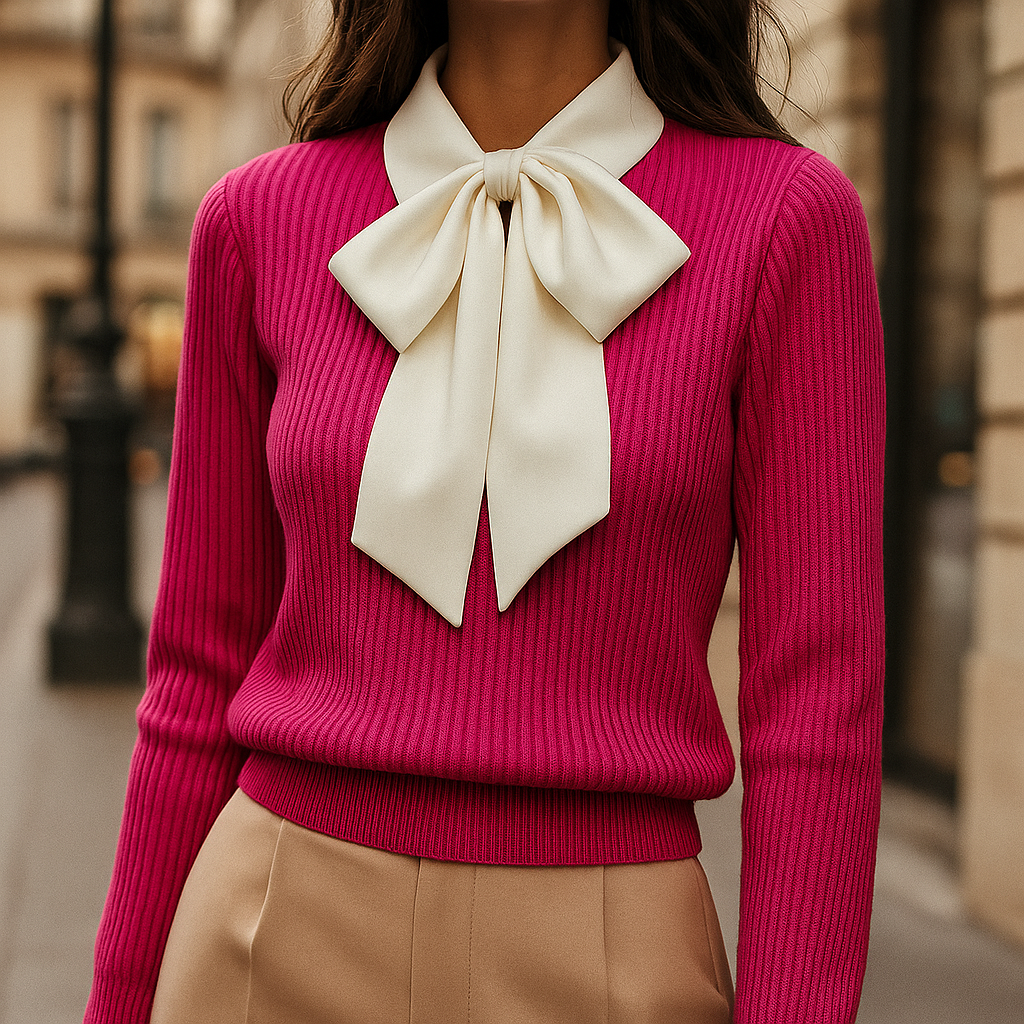 Nerina - Wool Knitted Sweater - Novela New York