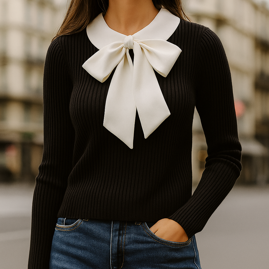 Nerina - Wool Knitted Sweater - Novela New York