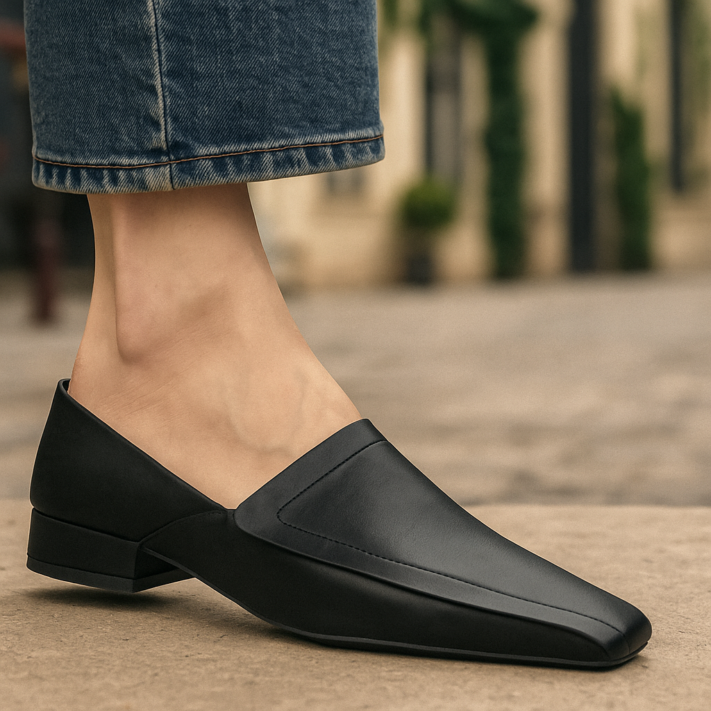 Aurelia - Leather Flats - Novela New York