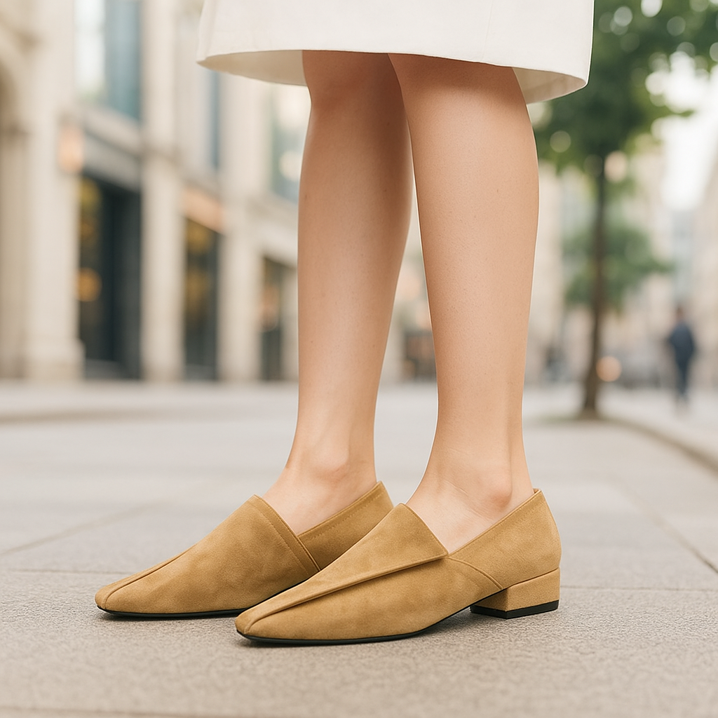 Aurelia - Leather Flats - Novela New York