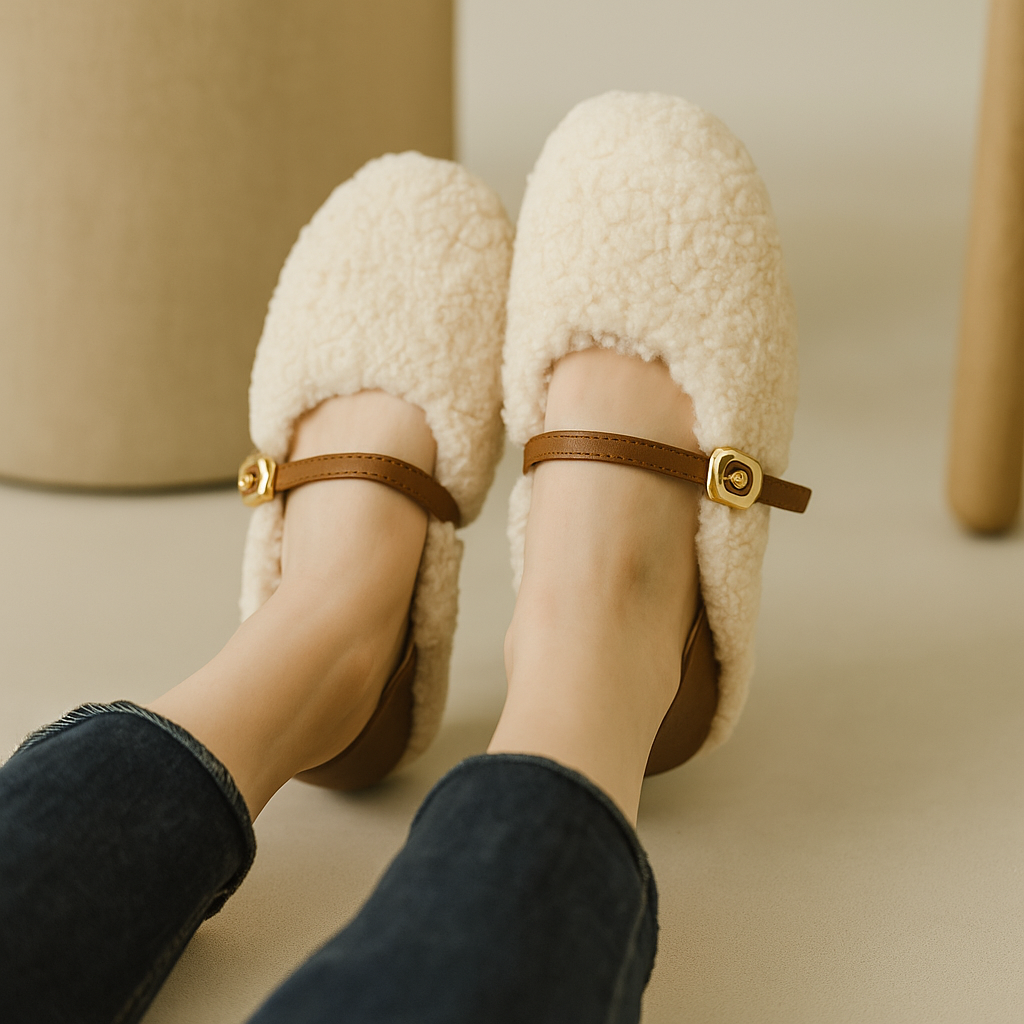 Soffina - Furry Loafers - Novela New York