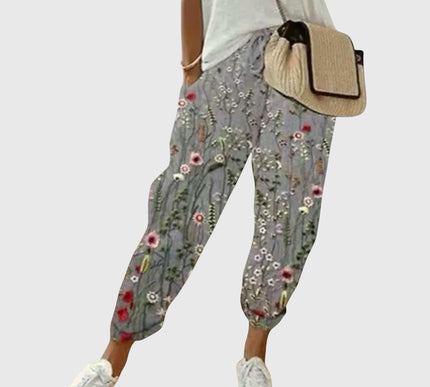 Burga - Comfortable Cotton Pants - Novela New York