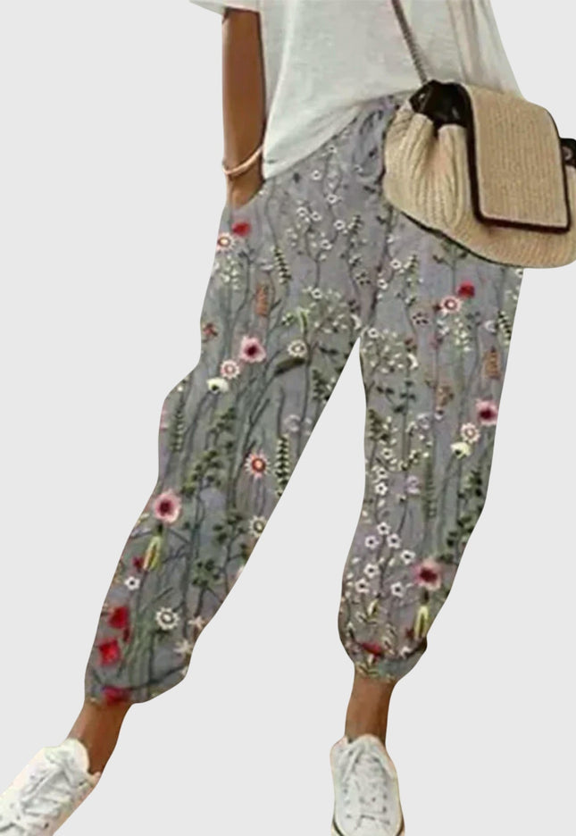 Burga - Comfortable Cotton Pants - Novela New York