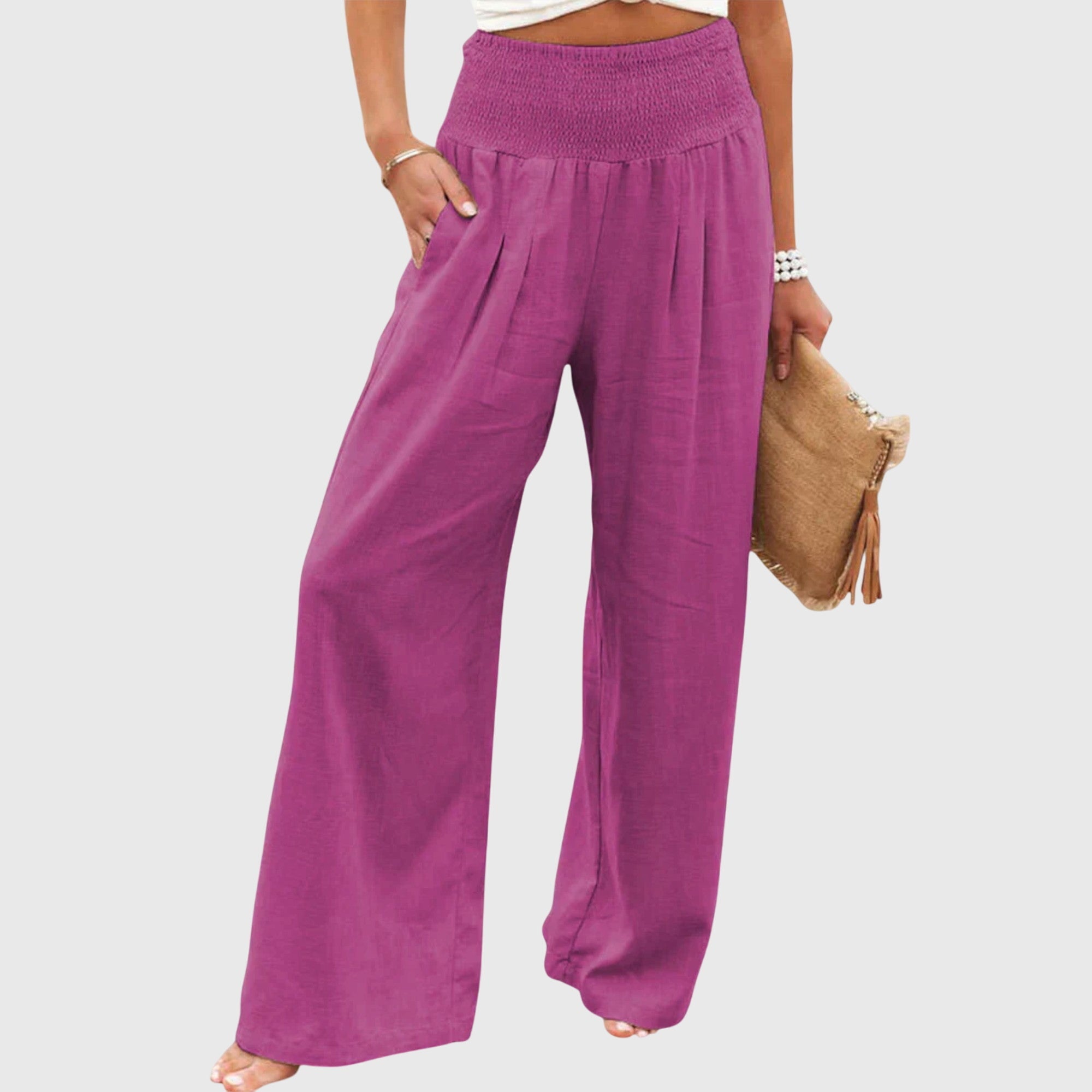 Julie - Airy and Elegant Pants - Novela New York