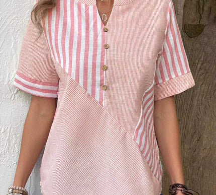 Sandra™ | Classic Striped Top - Novela New York