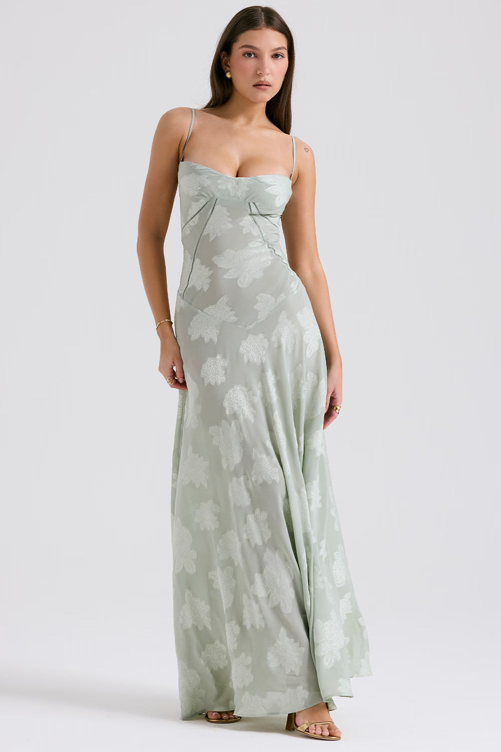 Inaya | Transparent Dress & Dark Elegance - Novela New York