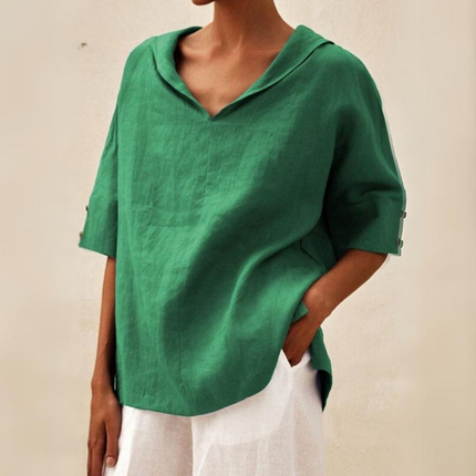 Lhinee™ | Casual Loose-Fit Blouse - Novela New York
