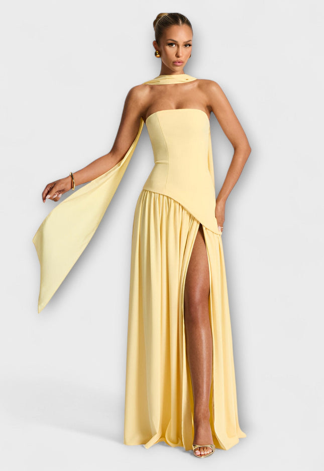 Emilia | Elegant Maxi Dress - Novela New York