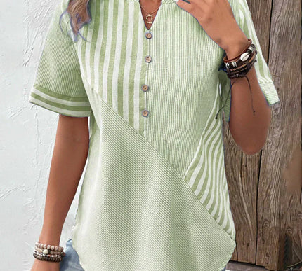 Sandra™ | Classic Striped Top - Novela New York