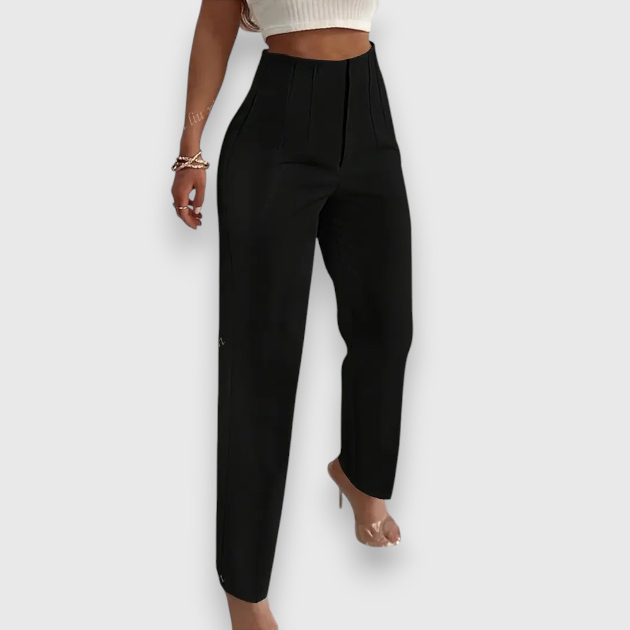 Verena – High-Waisted Trousers - Novela New York