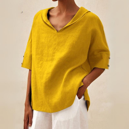 Lhinee™ | Casual Loose-Fit Blouse - Novela New York