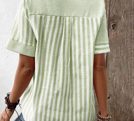 Sandra™ | Classic Striped Top - Novela New York