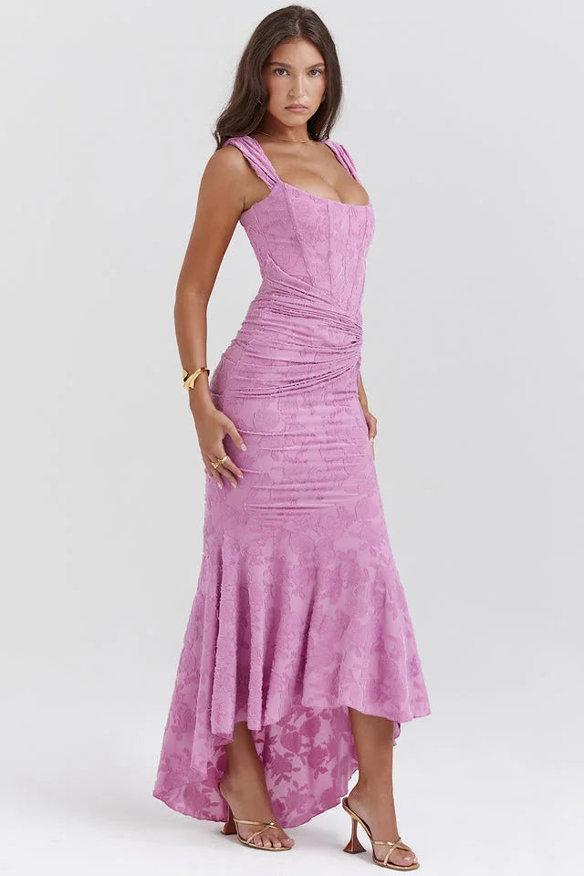 Zoey | Elegant Waist Dress - Novela New York