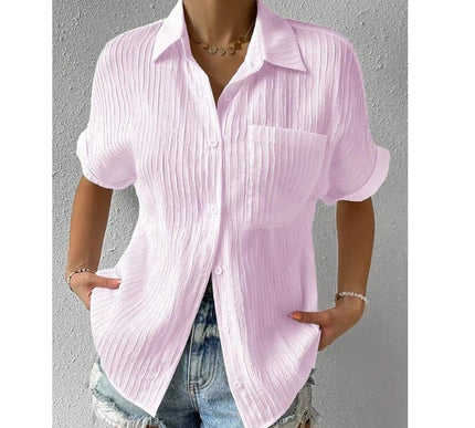 Brielle™ | Relaxed Textured Top - Novela New York