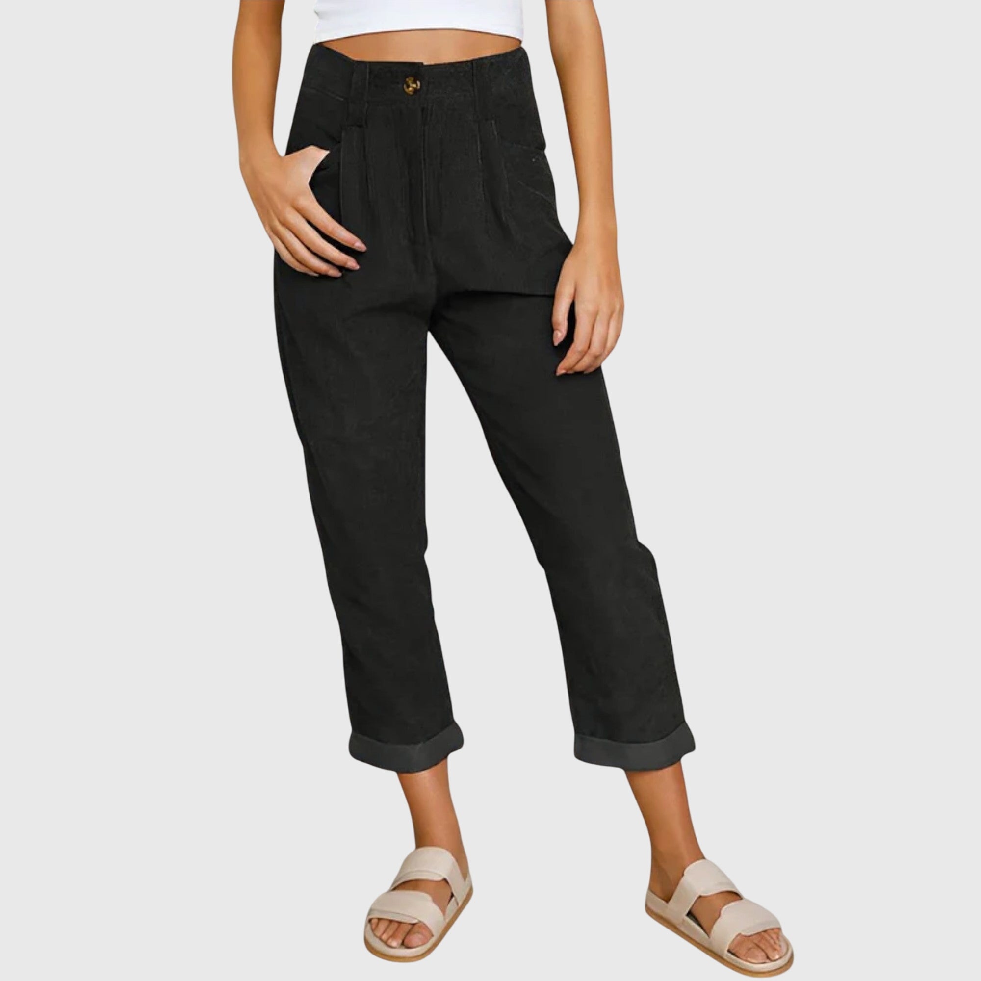 Jana - Modern Cord Pants - Novela New York