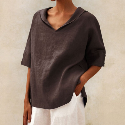 Lhinee™ | Casual Loose-Fit Blouse - Novela New York