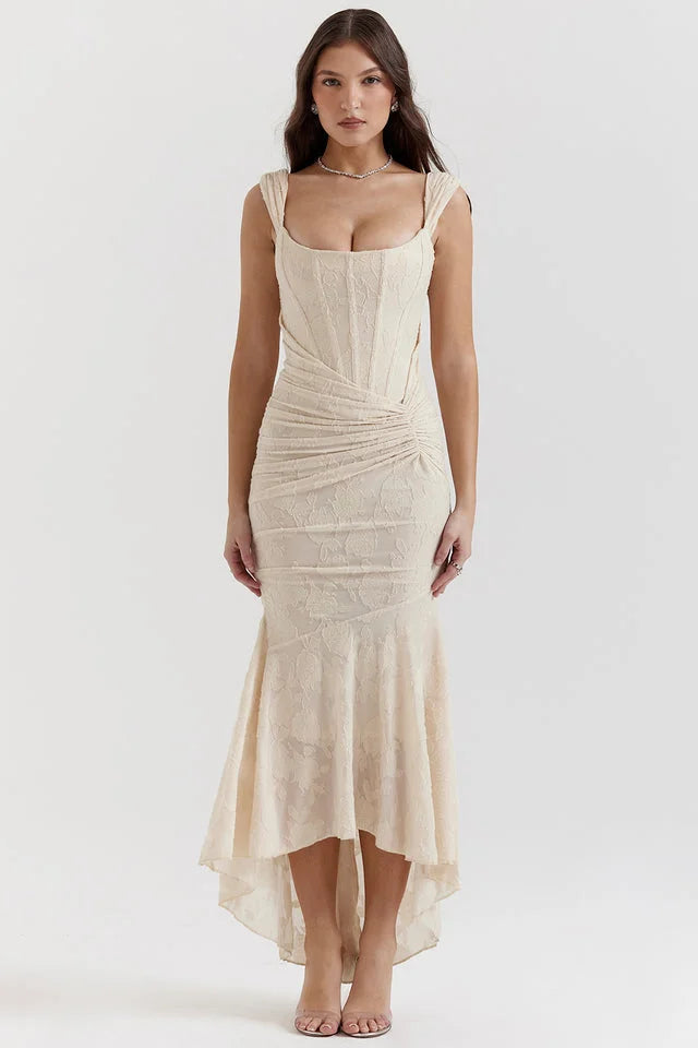 Zoey | Elegant Waist Dress - Novela New York