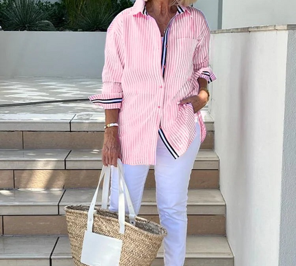 Ellen™ | Striped Shirt - Novela New York