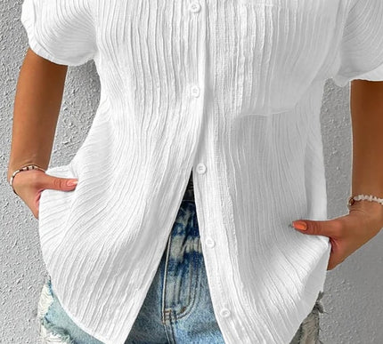 Brielle™ | Relaxed Textured Top - Novela New York