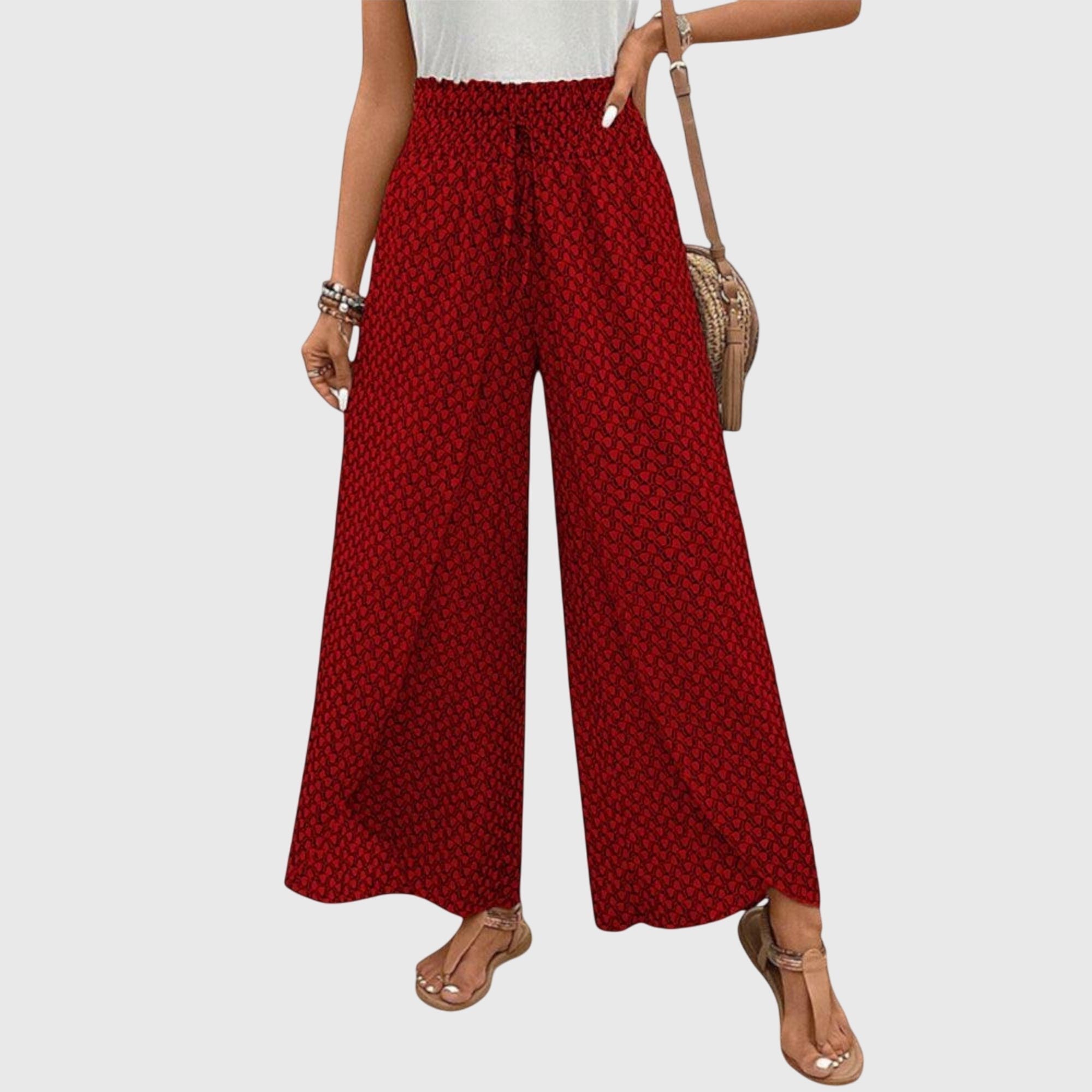 Chiara - Stylish Palazzo Pants - Novela New York