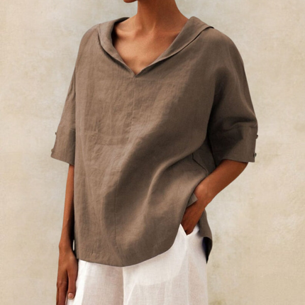 Lhinee™ | Casual Loose-Fit Blouse - Novela New York