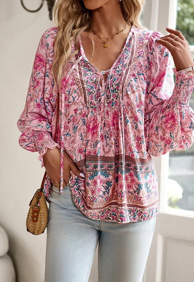 Helena™ | Summer Floral Top - Novela New York