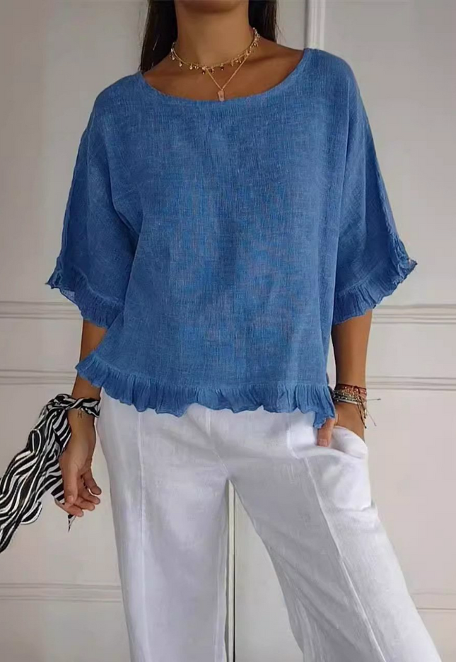 Claudia™ | Casual Elegant Blouse - Novela New York