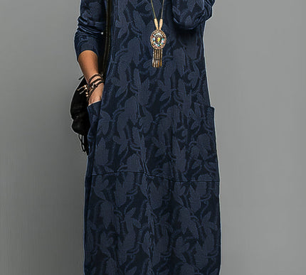 Madeleine | Warm winter dress with elegant cut - Novela New York