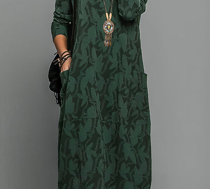 Madeleine | Warm winter dress with elegant cut - Novela New York