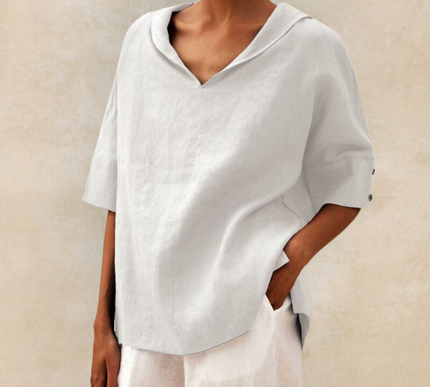 Lhinee™ | Casual Loose-Fit Blouse - Novela New York