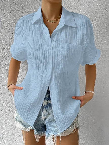 Brielle™ | Relaxed Textured Top - Novela New York