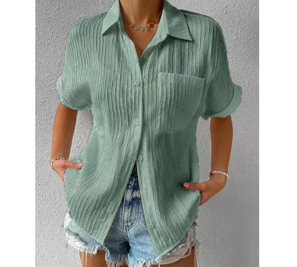 Brielle™ | Relaxed Textured Top - Novela New York