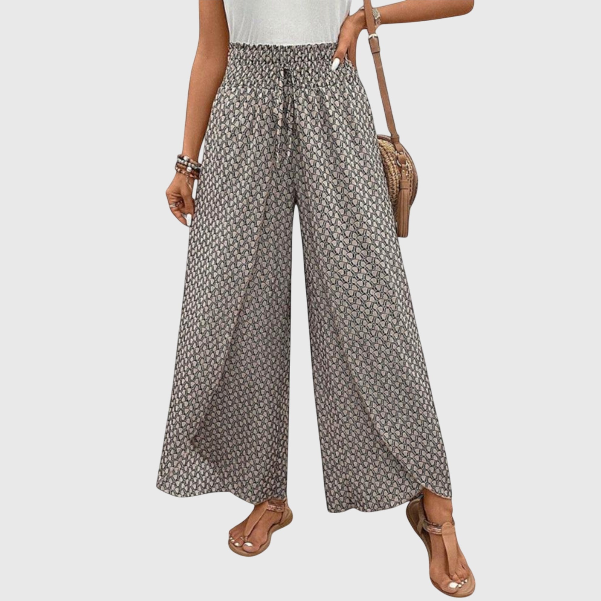 Chiara - Stylish Palazzo Pants - Novela New York