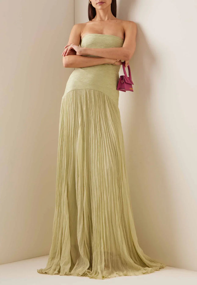 Malia | Draped Dress & Airy Elegance - Novela New York
