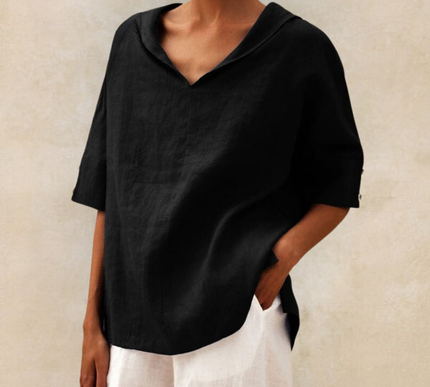 Lhinee™ | Casual Loose-Fit Blouse - Novela New York