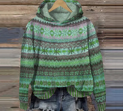 Anja | Ethnic Pattern Sweater - Novela New York